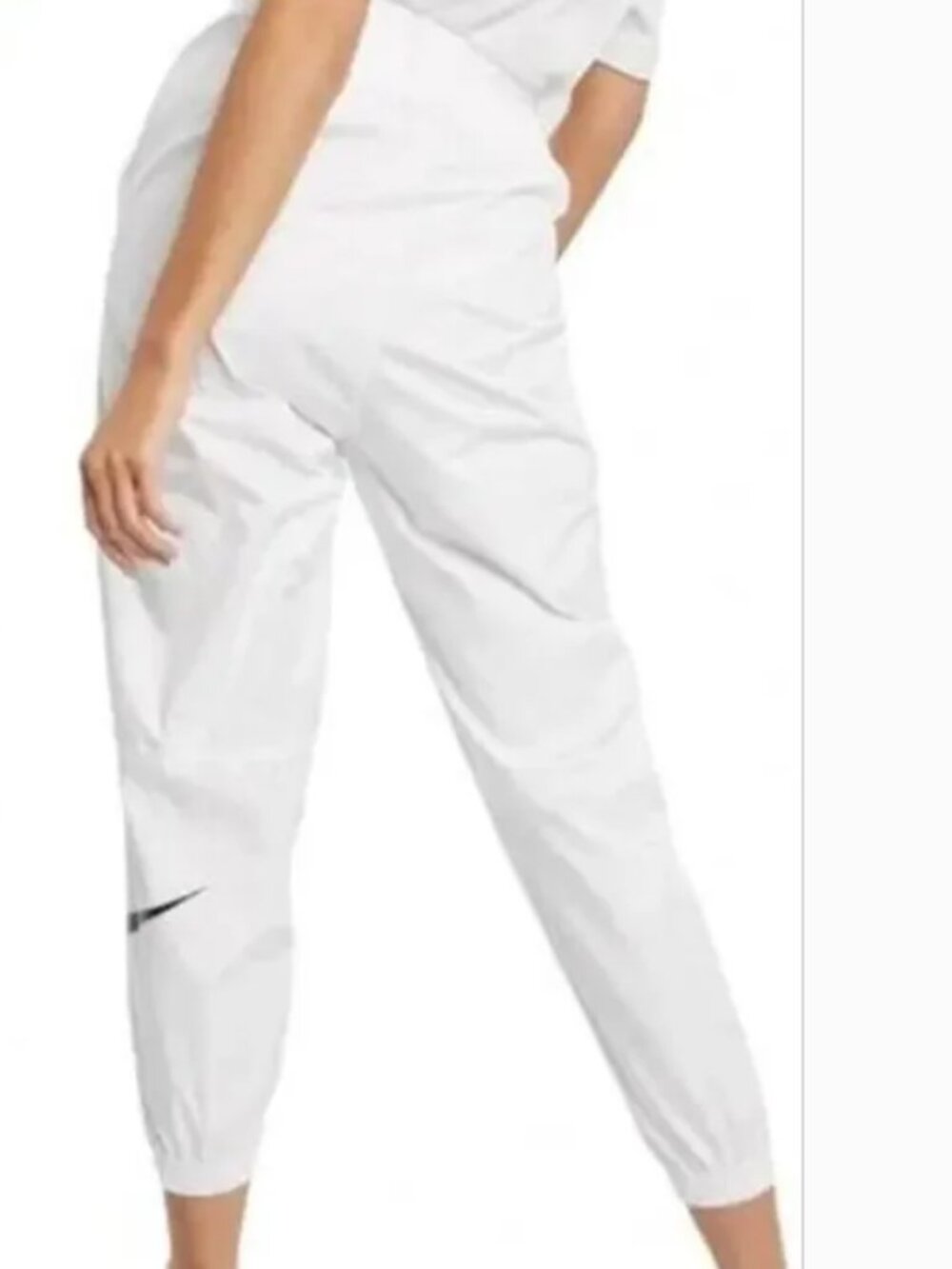 Nike Women's Sportswear (NSW) Swoosh Belted Cuffed Track Pants *MISSING BELT* - Picture 3 of 14